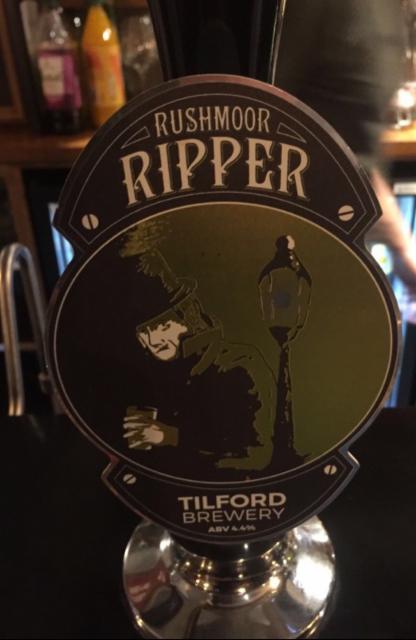 Rushmoor Ripper 4.4%, Tilford Brewery, England