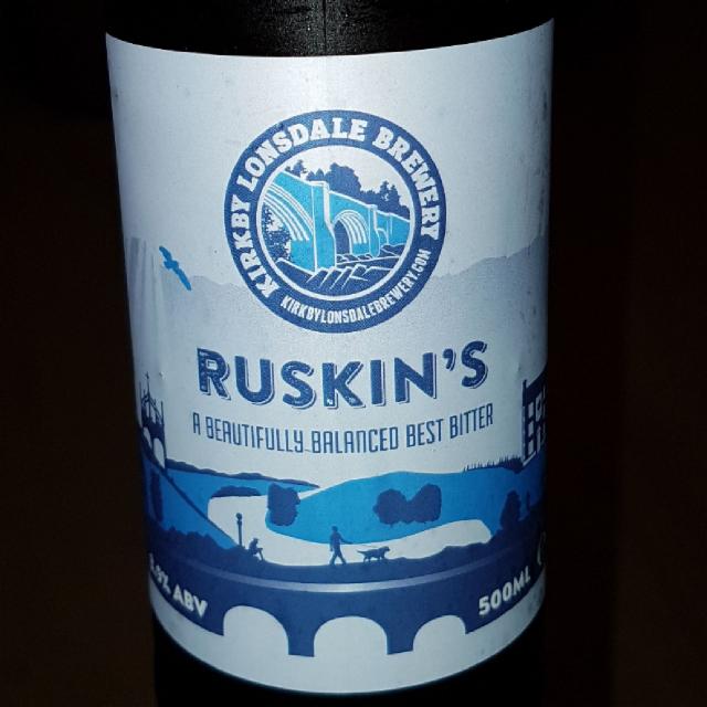 Ruskin's 3.9%, Kirkby Lonsdale Brewery Co Ltd, England