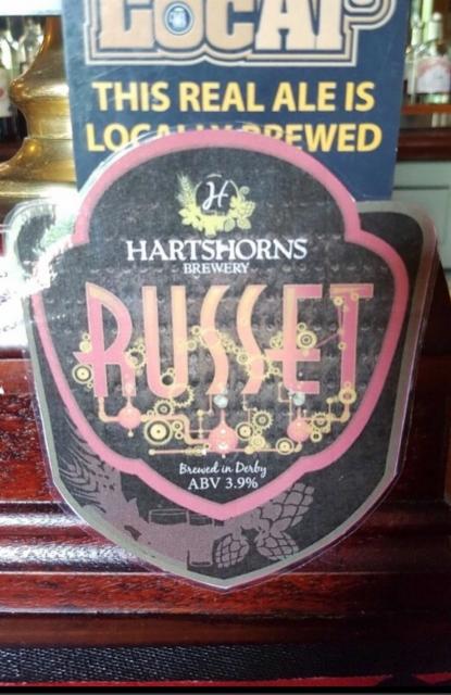 Russet 3.9%, Hartshorns Brewery, England