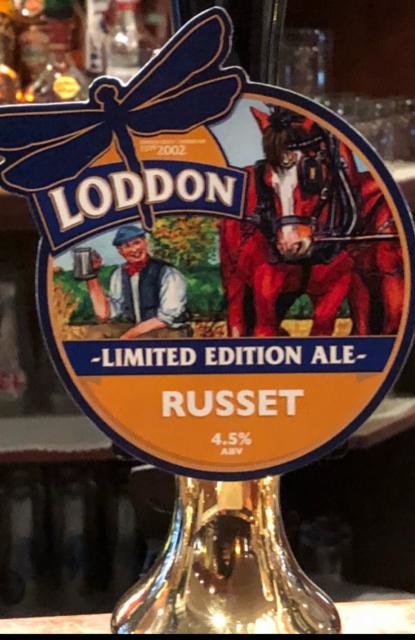 Russet 4.5%, Loddon Brewery, England