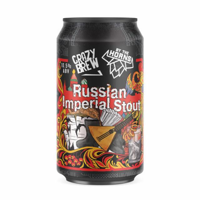 Russian Imperial Stout 10.5%, By The Horns Brewing Co., England