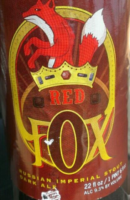 Red Fox Russian Imperial Stout 9.3%, Red Fox Brewery, England