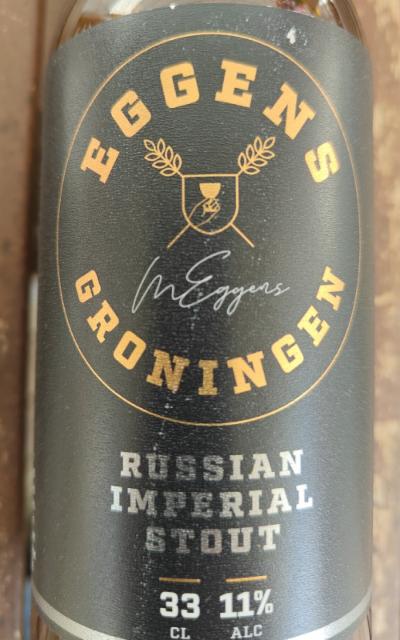 Russian Imperial Stout 11.0%, Eggens Craft Beer, Netherlands
