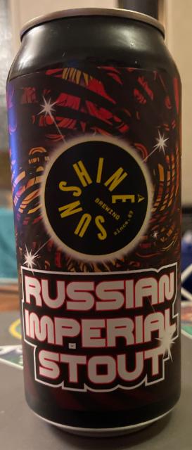 Russian Imperial Stout 10.0%, Sunshine Brewery, New Zealand