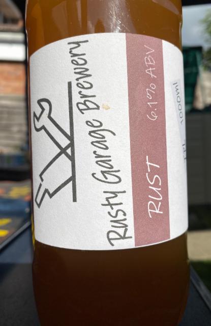 Rust 6.1%, Rusty Garage Brewery, England