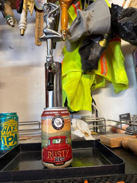 Rusty red amber ale, O'so Brewing Company
