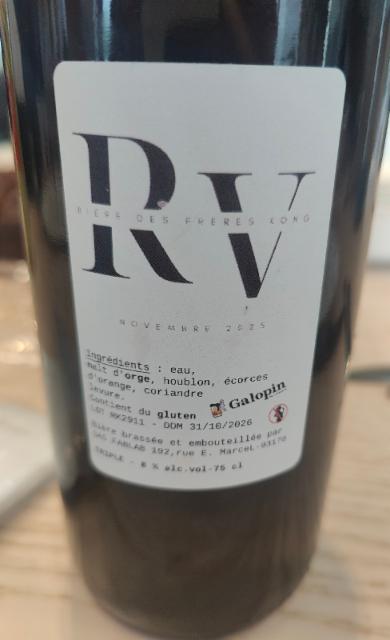 RV 8.0%, Frère Kong, France