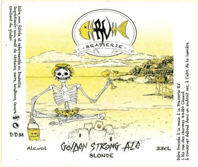 RV Golden Strong Ale 7.4%, Brasserie RV [Closed], France