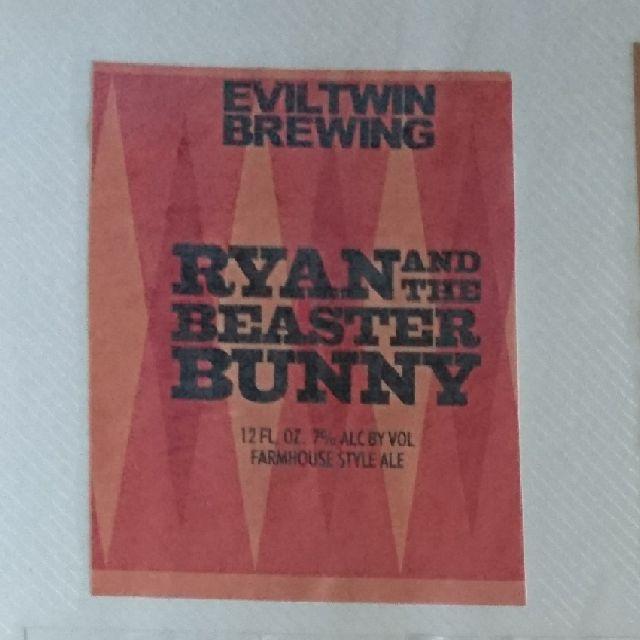 Ryan And The Beaster Bunny 7.0%, Evil Twin Brewing, United States