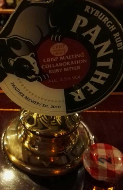 Ryburgh Ruby 4.5%, Panther Brewery, England