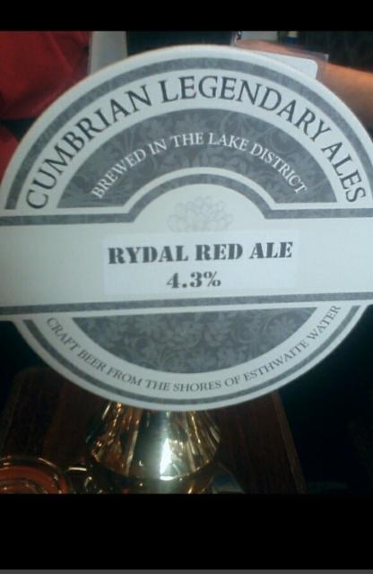 Rydal Red Ale 4.3%, Cumbrian Ales, England