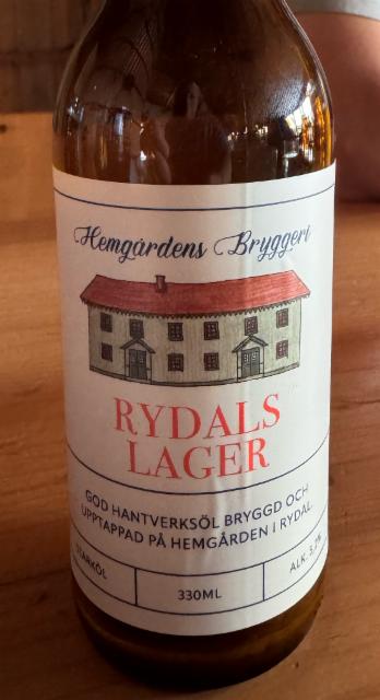 Rydals lager 5.2%, Hemgårdens Bryggeri, Sweden