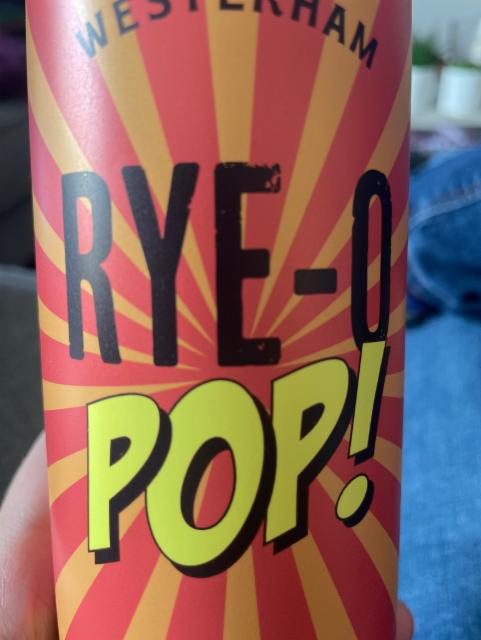 Rye-O Pop 4.8%, Westerham Brewery Co, England