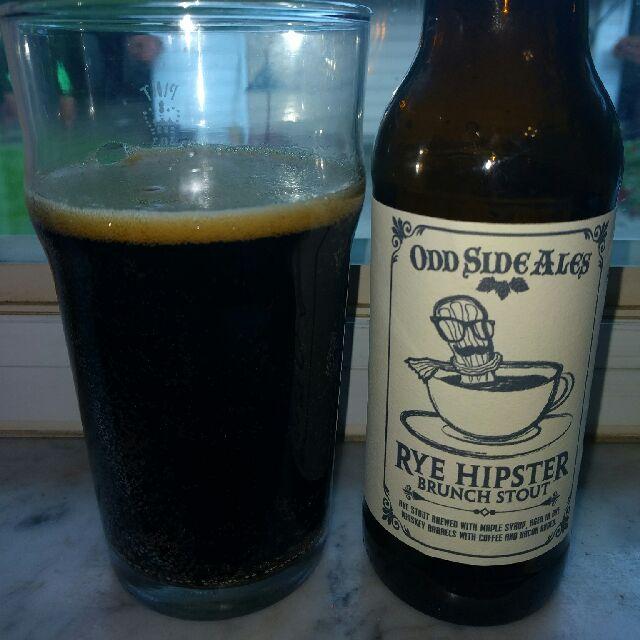 Rye Hipster Brunch Stout 11.0%, Odd Side Ales, United States