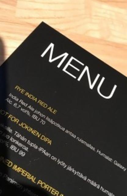 Rye India Red Ale 6.9%, Olarin Panimo, Finland