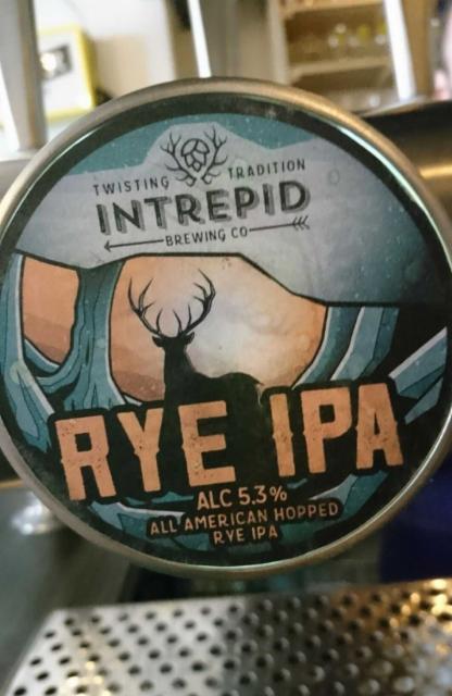 Rye IPA 5.3%, intrepidbrew.co.uk, England