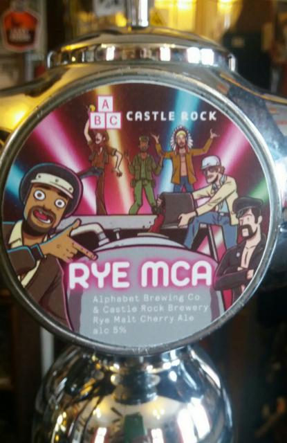 Rye MCA 5.0%, Alphabet Brewing Co., England