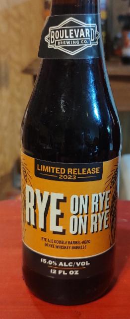 Rye on Rye on Rye 2023 15.0%, Boulevard Brewing Company (Duvel-Moortgat), United States