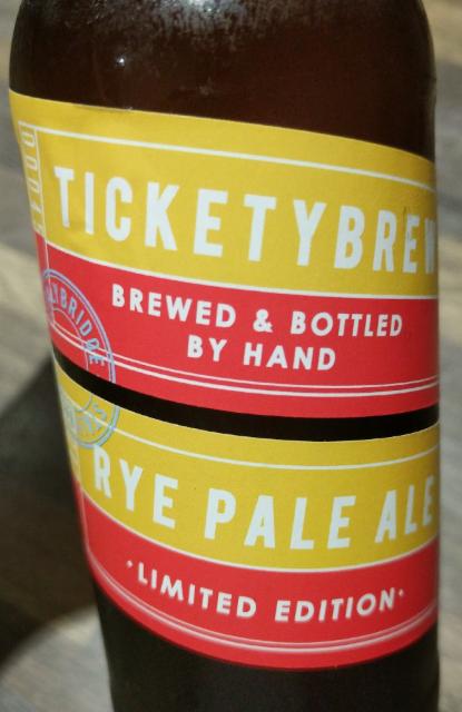 Rye Pale Ale 5.1%, The Ticketybrew Company, England