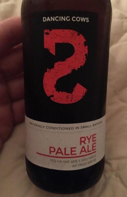 Rye Pale Ale 5.5%, Dancing Cows Ltd, England