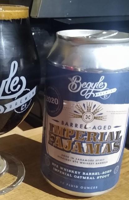 Rye Whiskey Barrel Aged Imperial Pajamas 13.2%, Begyle Brewing Company, United States