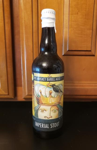 Rye Whiskey Barrel Aged Imperial Stout 11.5%, Bad Brewing Company, United States