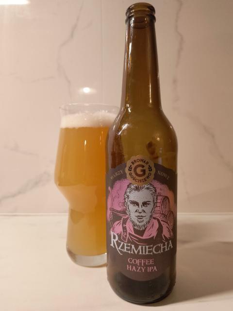 Rzemiecha: Coffee Hazy IPA 5.6%, Browar Gościszewo, Poland