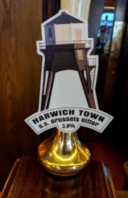 S.S. Brussels Bitter 3.8%, Harwich Town Brewery, England