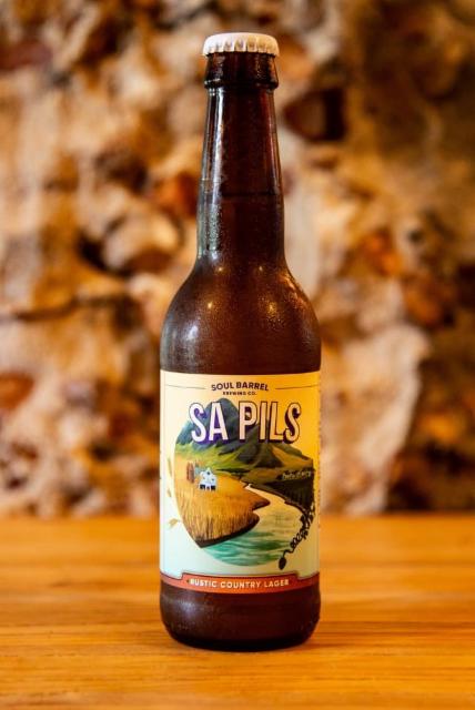 SA Lager 4.1%, Soul Barrel Brewing Co, South Africa