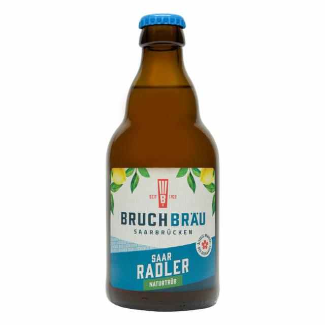 Saar radler 2.5%, Brauerei G.A.Bruch, Germany