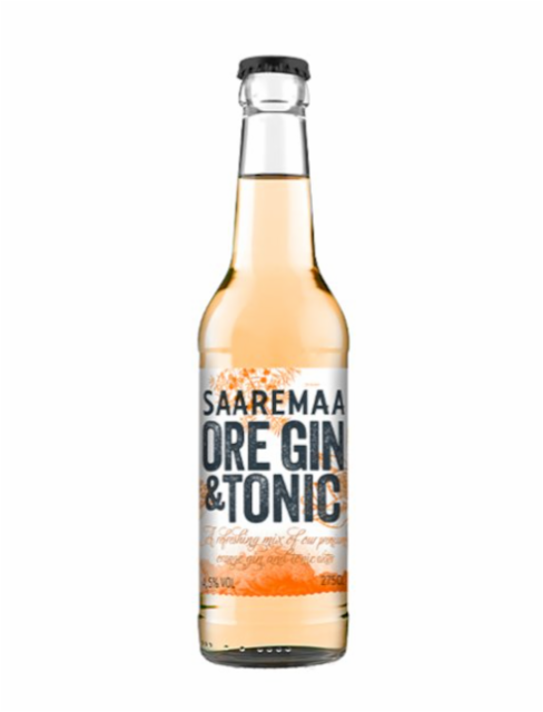 Saaremaa Ore Gin & Tonic 4.5%, Anora Group, Finland