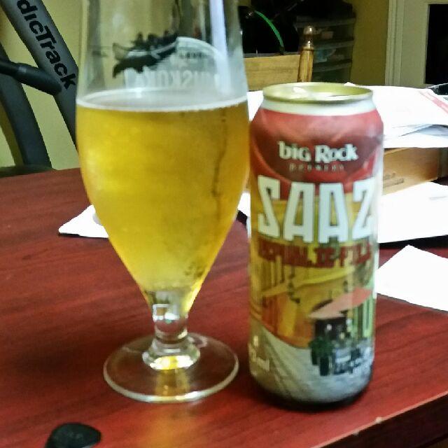 Saaz Republic Pilz 4.9%, Big Rock Brewery, Canada