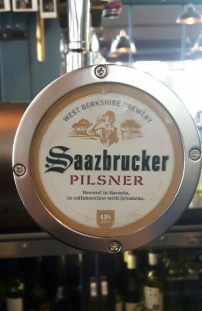 Saazbrucker Pilsner 4.9%, Renegade Brewery, England