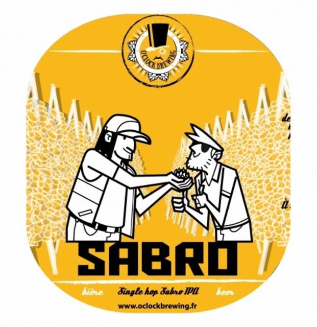 Sabro 6.0%, O'Clock Brewing, France
