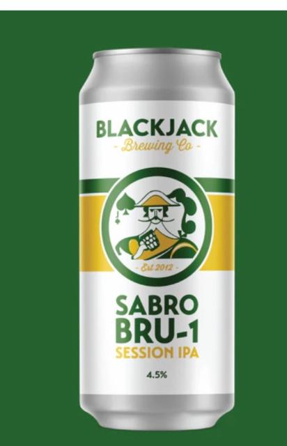 sabro bru-1 session ipa 4.5%, Blackjack Brewing Company, England