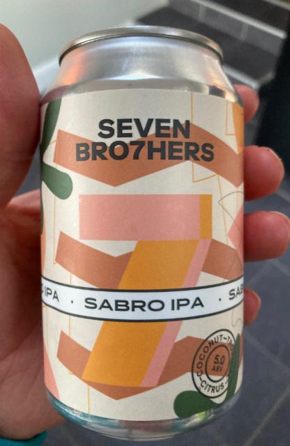 Sabro IPA 5.0%, Seven Bro7hers Brewing Co., England