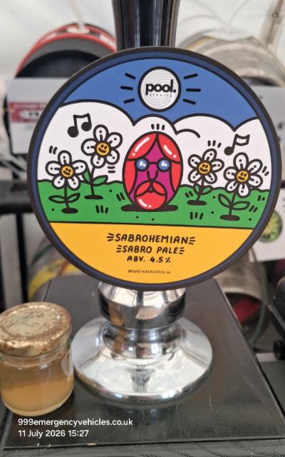sabrohemian 4.6%, Pool brewing, United Kingdom