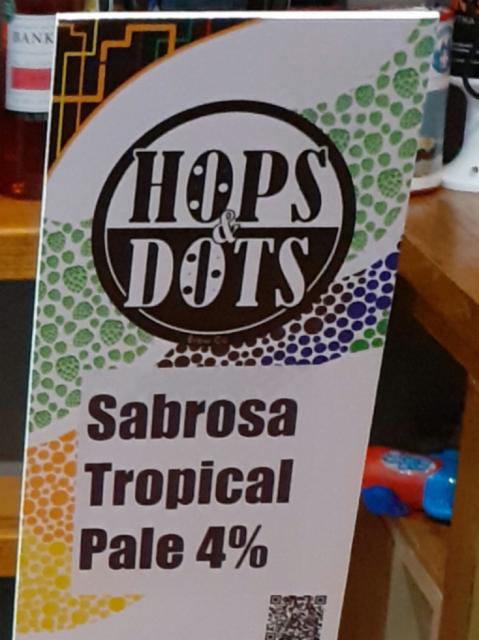 Sabrosa Tropical Pale 4.0%, Hops & Dots, England
