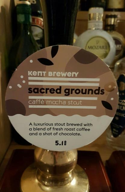 Sacred Grounds 5.1%, Kent Brewery, England