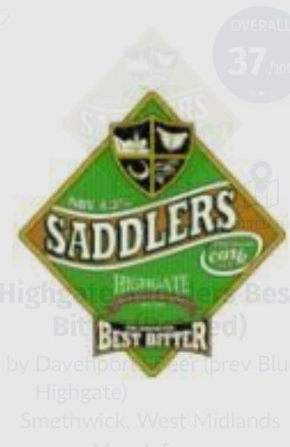Saddlers 4.3%, Davenports, England