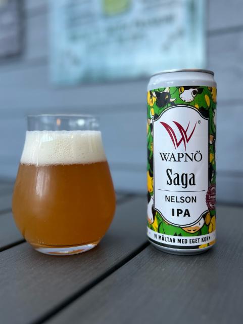 Saga - Nelson IPA 7.0%, Wapnö Gårdsbryggeri, Sweden