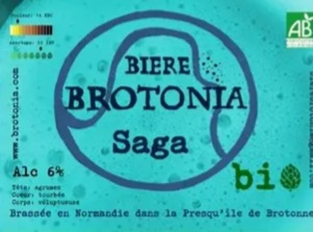 Saga 6.0%, Bière Brotonia, France