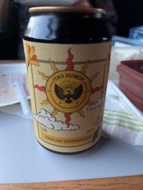 Sagolika sommarlager 5.2%, Fenix Brewery, Sweden