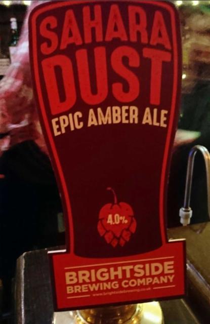 Sahara Dust 4.0%, Brightside Brewing, England