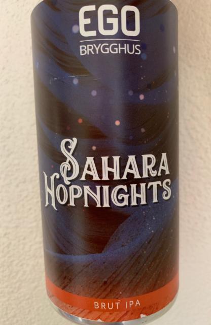 Sahara Hopnights 6.0%, EGO Brygghus, Norway
