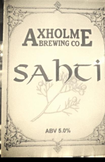 Sahti 5.0%, Axholme Brewing Co., England