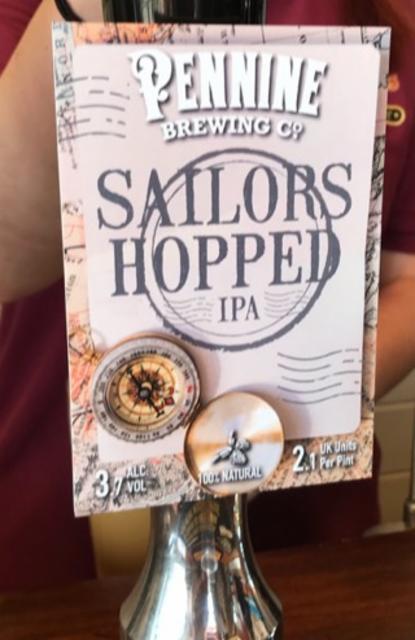 Sailors Hopped 3.7%, Pennine Brewing Co., England