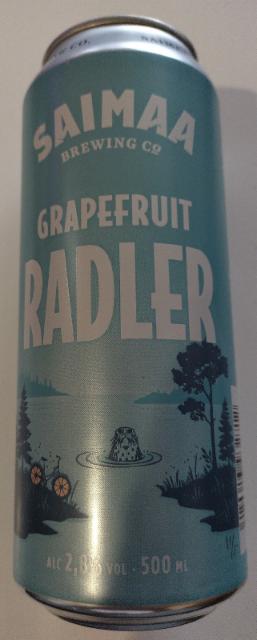 Saimaa Grapefruit Radler 2.8%, Saimaa Brewing Company, Finland