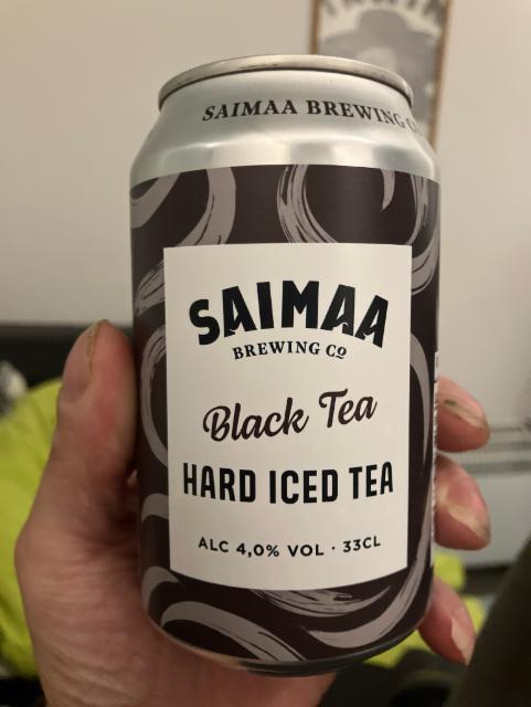 Saimaa Hard Iced Tea Black Tea 4.0%, Saimaa Brewing Company, Finland
