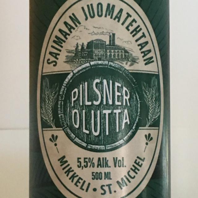 Saimaan Juomatehtaan Pilsner Olutta 5.5%, Saimaa Brewing Company, Finland
